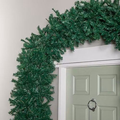 Samuel Alexander 8ft Green Single Door Plain Christmas Tree Arch with 2000 Tips – 6