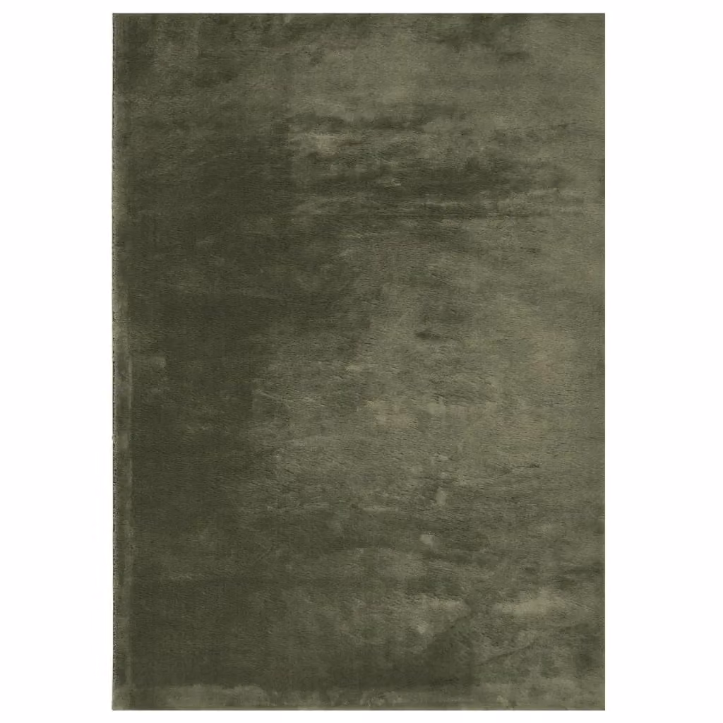 Berkfield Home HUARTE Short Pile Washable Soft Rug, Forest Green, W: 120 cm, D: 170 cm – 1