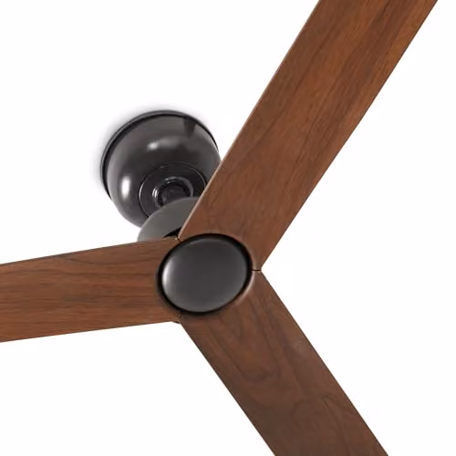 Faro Barcelona Marine Ceiling Fan in Brown/Walnut, 125 cm – 2
