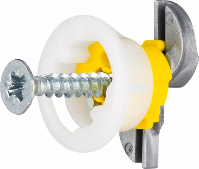 Gripit Yellow Plasterboard Cavity Anchors, 15mm, 25 Pack