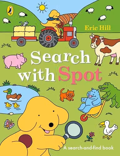 Search with Spot: A search-and-find book by Puffin, multicolour paper book