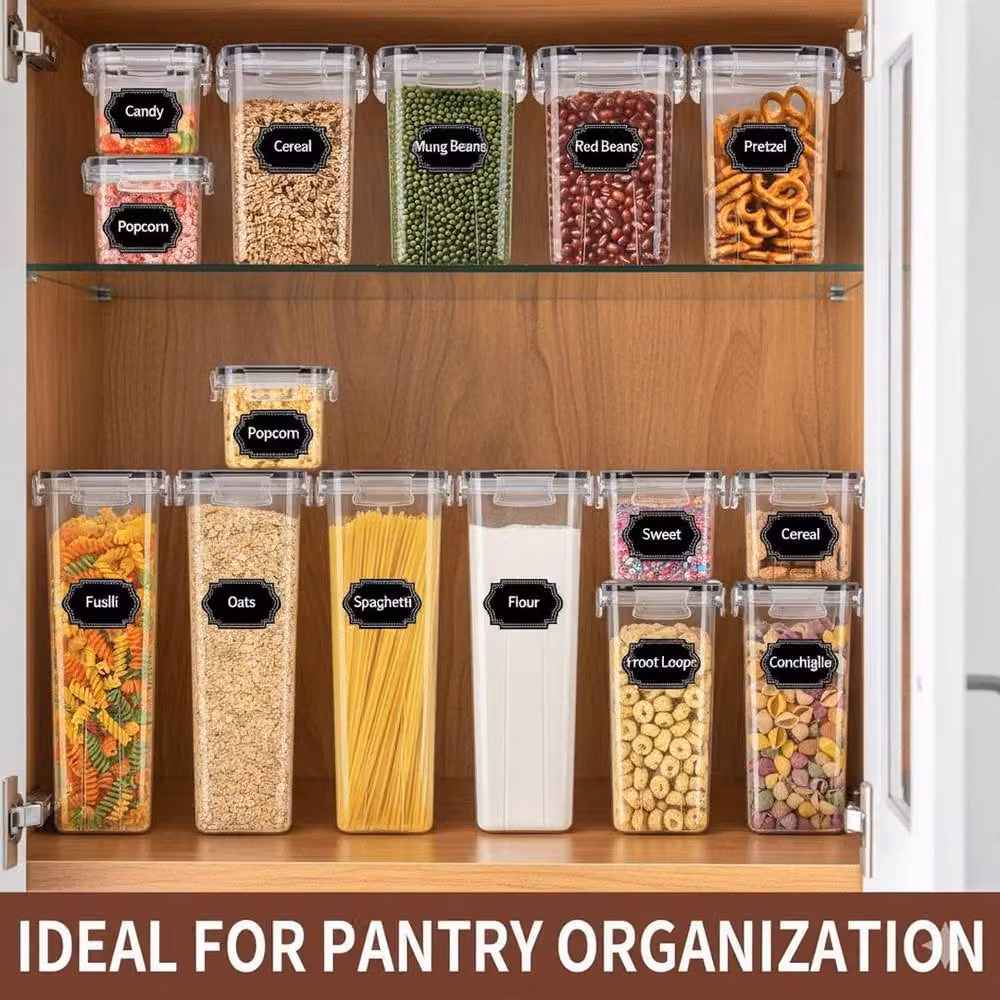 NESTLUNE Airtight and Leakproof Food Storage Container Set in Transparent Acrylic – 3