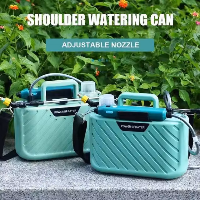 SPETLEK Electric Battery Powered Garden Sprayer in Green, 100g