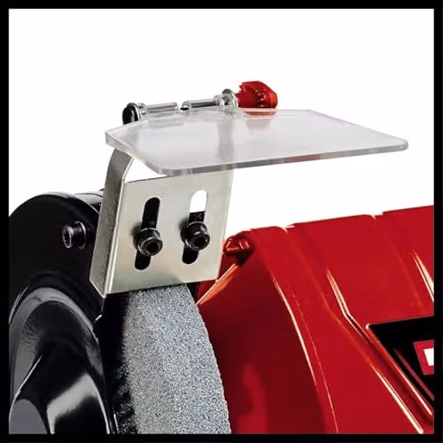 Einhell 350W 2-in-1 Benchtop Belt and Disc Sander in Red and Black – 4