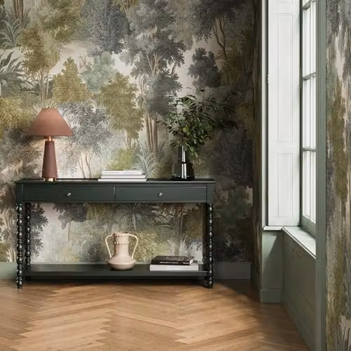 Superfresco Easy Sylva Forest Green Nature Floral Wallpaper Roll – 4