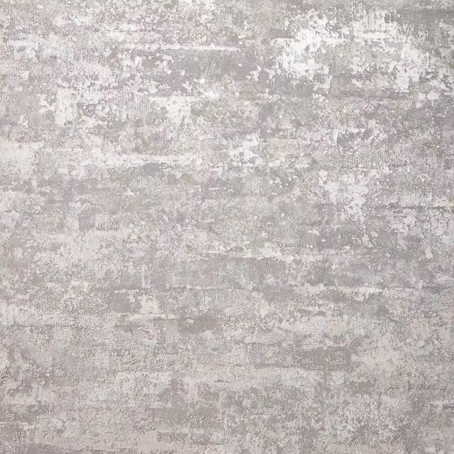 I Love Wallpaper Valencia Abstract Industrial Wallpaper in Silver and Grey Roll