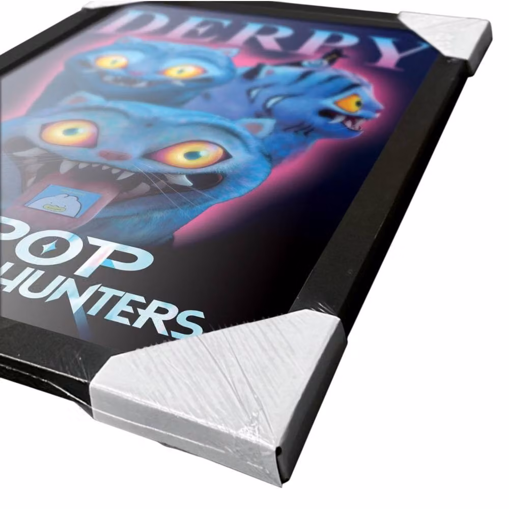 Netflix Derpy Tiger Multicolour Framed Paper Poster – 2