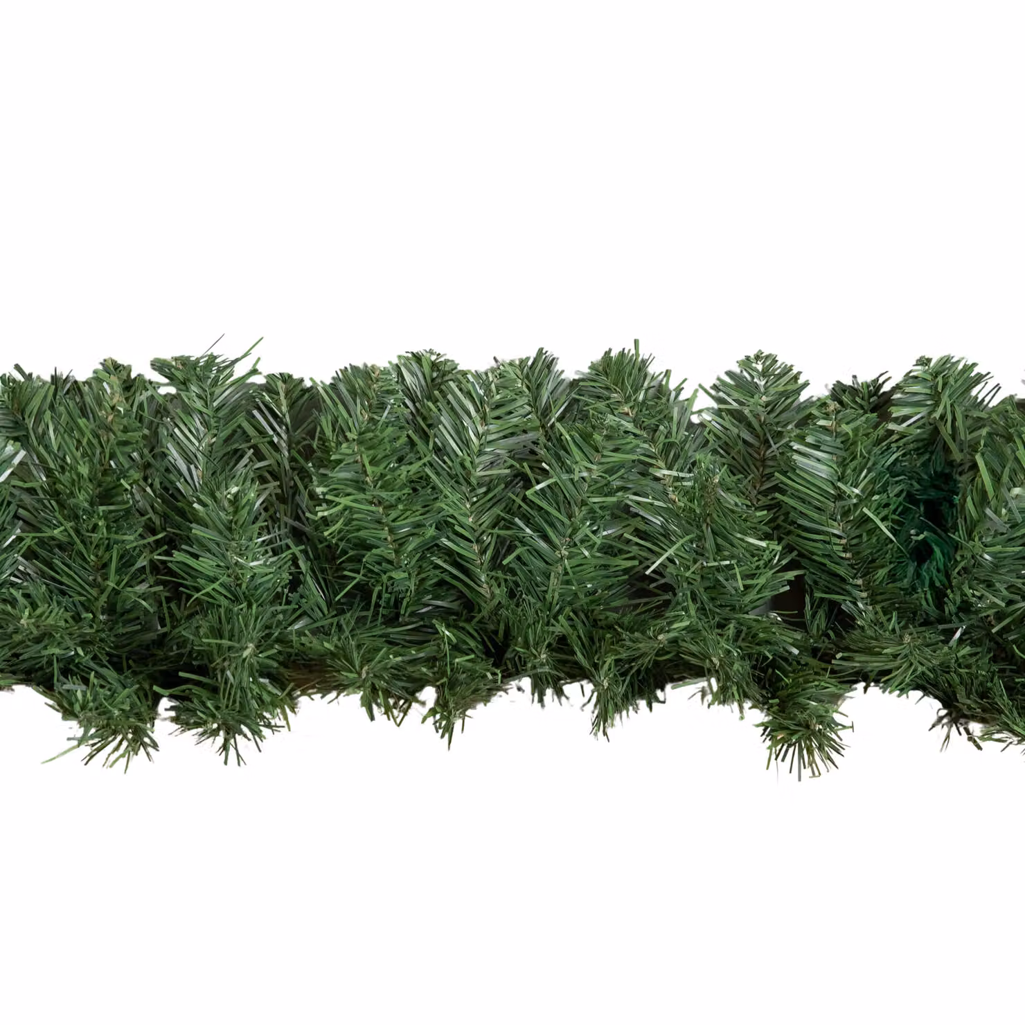 Samuel Alexander 2.7m Plain Green Imperial Pine Christmas Garland – 4