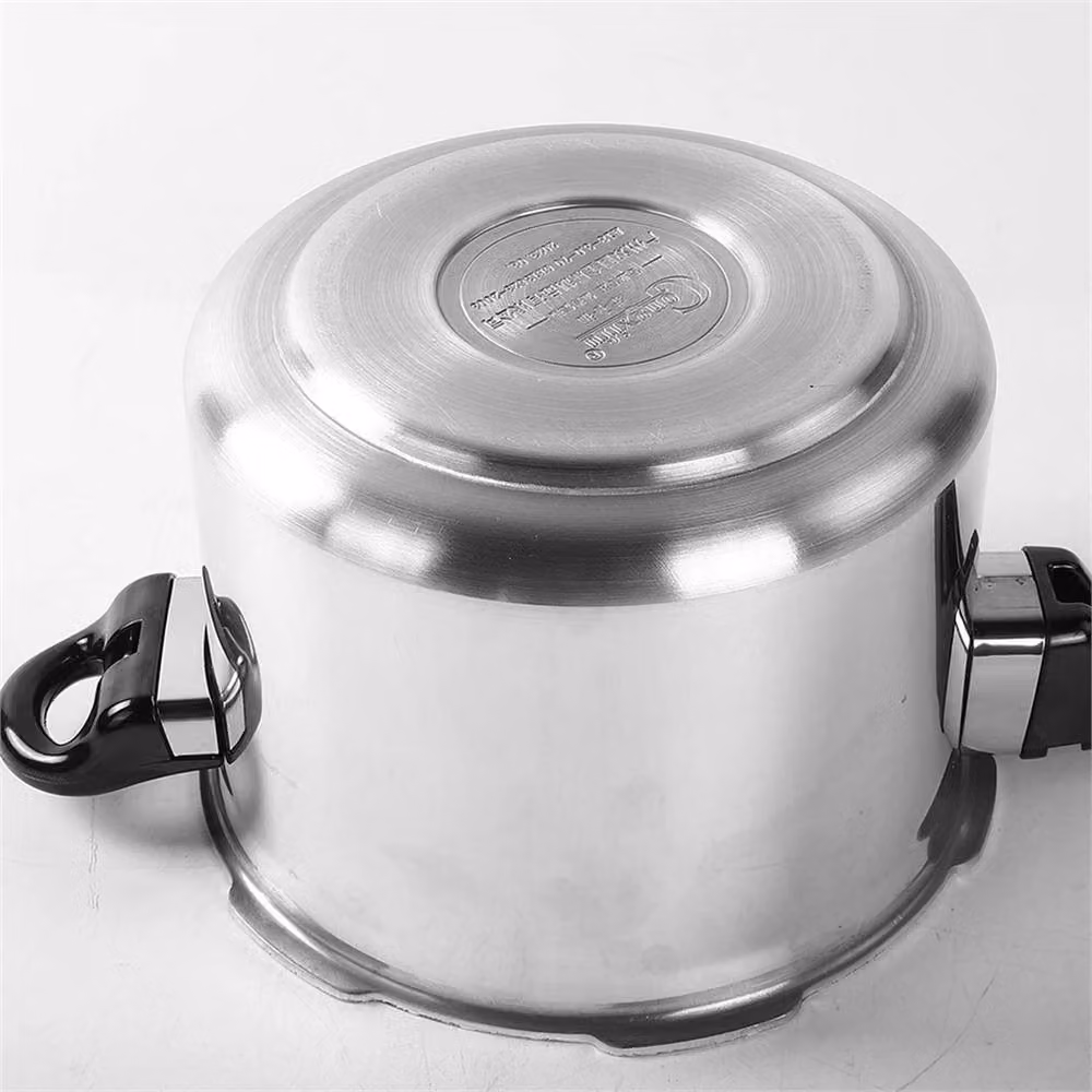 SPETLEK 7 Litre Dual Handle Aluminium Pressure Cooker in Silver – 4
