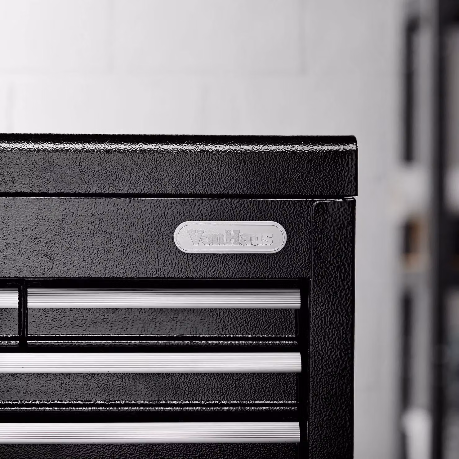 VonHaus Steel Topchest Tool Box in Black – 6
