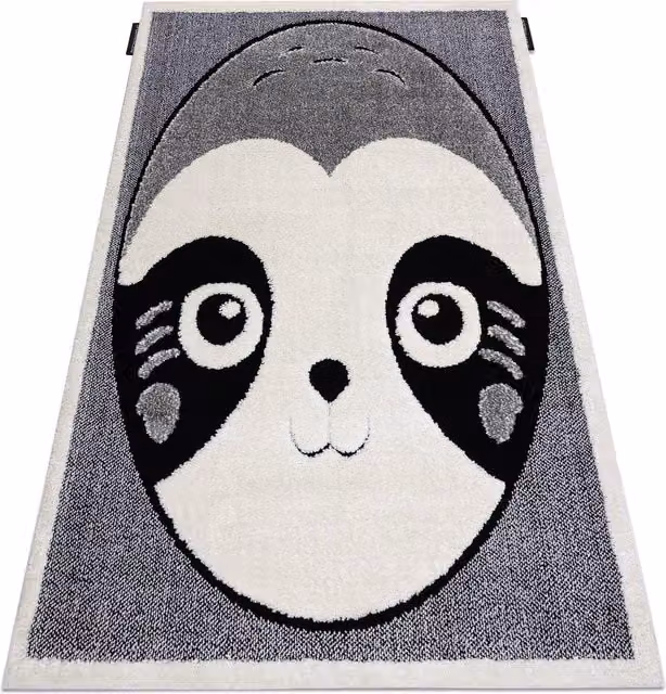 RugsX Modern Grey Children's Animal Rug, W: 120 cm, L: 170 cm – 1