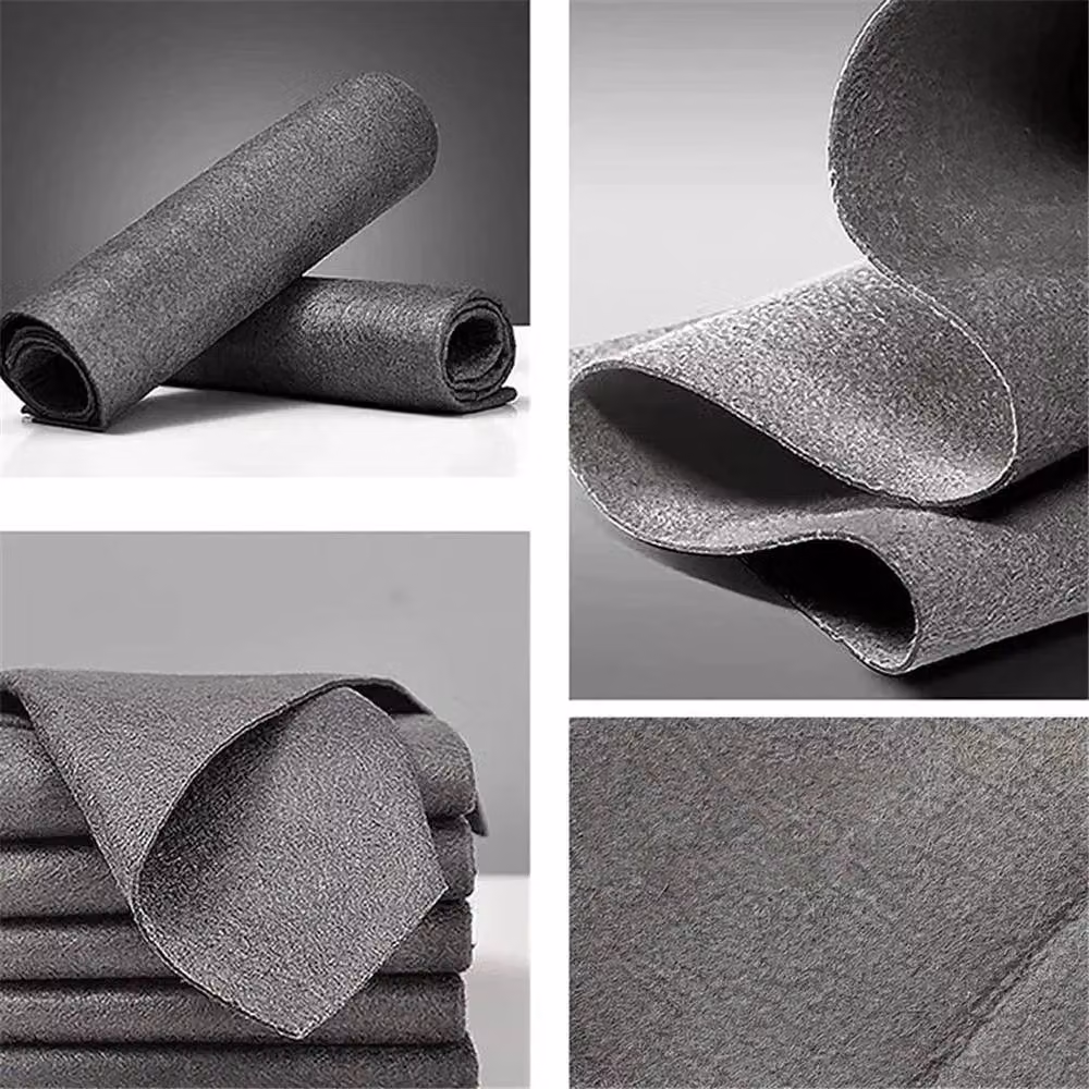 FLAVORA Microfibre Kitchen Cleaning Cloths and Valeting Dusters, Grey, 3 Pack, W: 40 cm, H: 0.5 m, D: 2 m – 4
