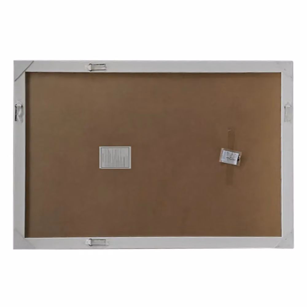Agenzia 14 Extra Large Antique White Ornate Rectangular Wall Mirror, H: 168 cm x W: 107 cm – 4