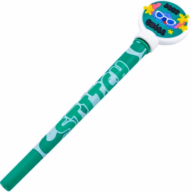 Lilo & Stitch Rollerball Pen with Topper in Green