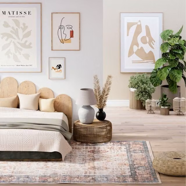 The Rug House Tapestry Oriental Vintage Area Rug, Beige and Multicolour, W: 230 cm, D: 160 cm