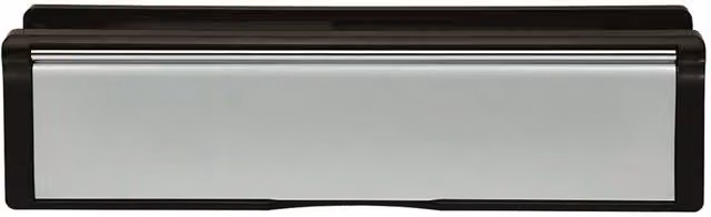 Loops All in One Intumescent Letterbox Assembly in Polished Chrome with 242mm Fixing Centres – 1