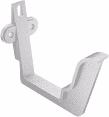 ARP Cast Aluminium No46 Ogee Gutter Fascia Bracket, 125mm, White