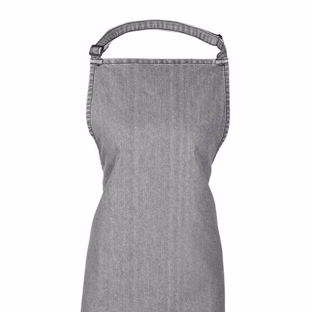 Premier Colours Collection Denim Bib Apron in Dark Grey – 2