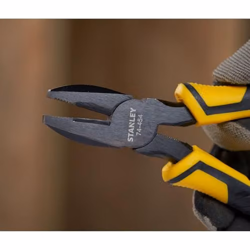 Stanley ControlGrip Combination Pliers in Yellow and Black – 3