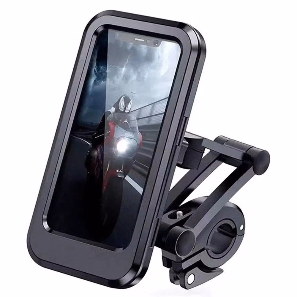 FLAVORA Waterproof and Shockproof Bike Phone Mount Holder in Black – 4