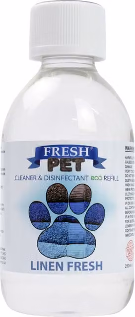 Fresh Pet Eco Refill Concentrate in Grey and Linen Fresh