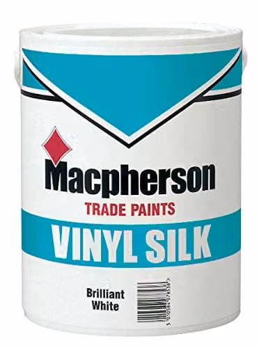 Macpherson Vinyl Silk Magnolia Satin Gloss White Paint