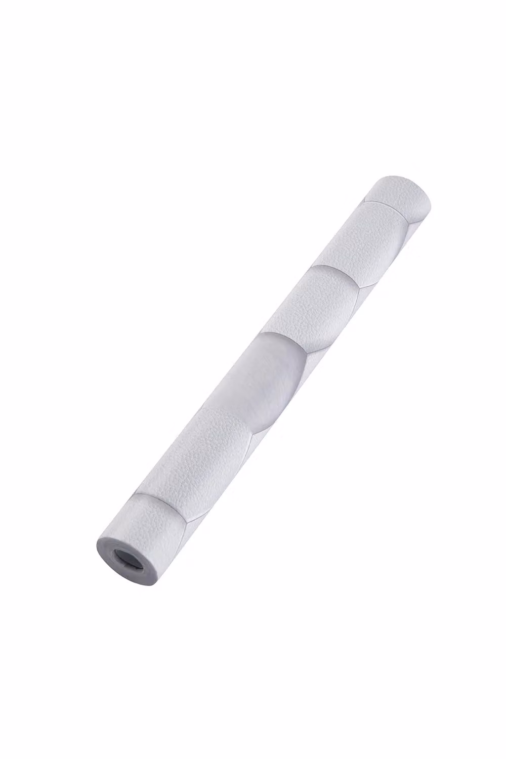 Living and Home Alecxa 3D Embossed Peel and Stick Wallpaper Roll, Grey, W: 45 cm, L: 10 m – 2