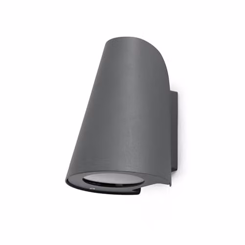 Netlighting Tinia Outdoor Wall Light Dark Grey IP44 E27