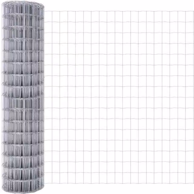 Berkfield Home Euro Fence Galvanised Steel in Silver, H: 120 cm x L: 10 m – 1