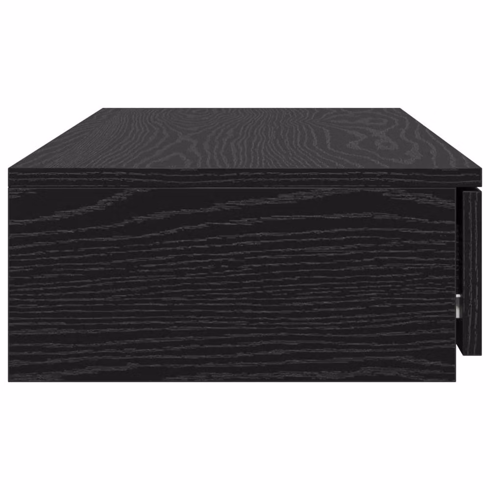 Berkfield Home Black Bed Drawers in MDF, W/D/H: 100 x 36.5 x 16.5 cm – 3