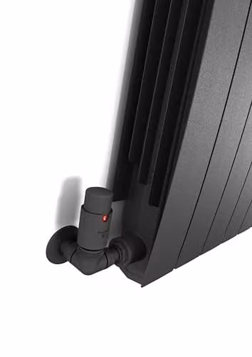 Terma Aluminium Radiator in Graphite Grey, W: 80.0 cm, H: 59.0 cm – 3
