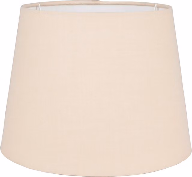 ValueLights Modern Cone Fabric Floor Lamp Shade in Beige and Yellow