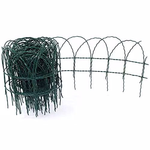 Actiasgear Green PVC and Steel Garden Border Fence – 2