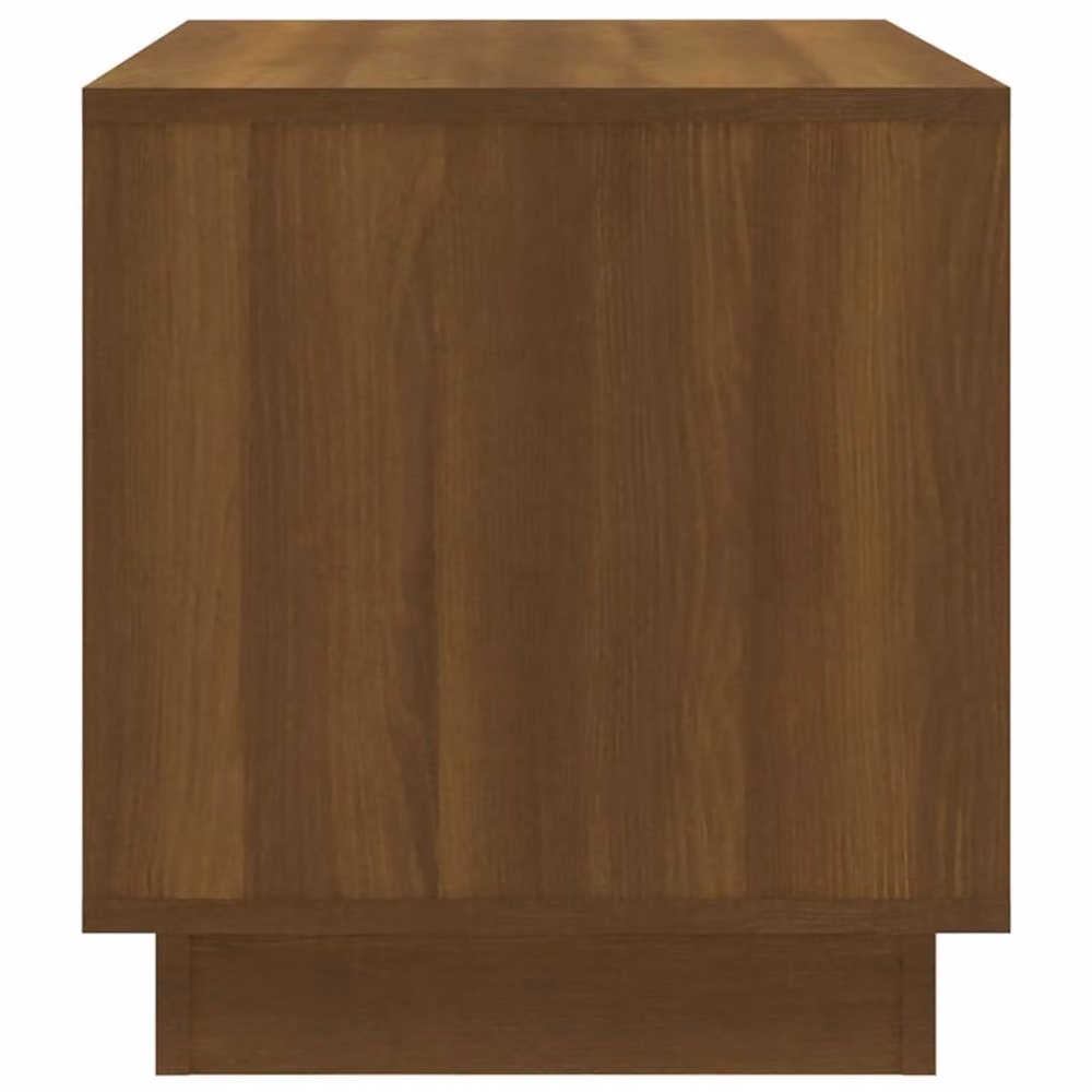 Berkfield Home Modern Brown Oak TV Cabinet in Engineered Wood W/D/H: 70 x 41 x 44 cm – 4