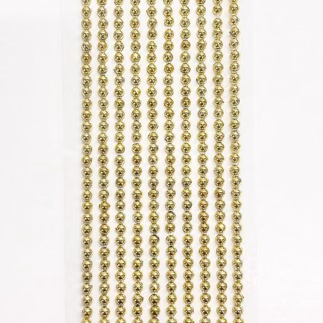 Syntego 500 Metallic Gold Round Pearls