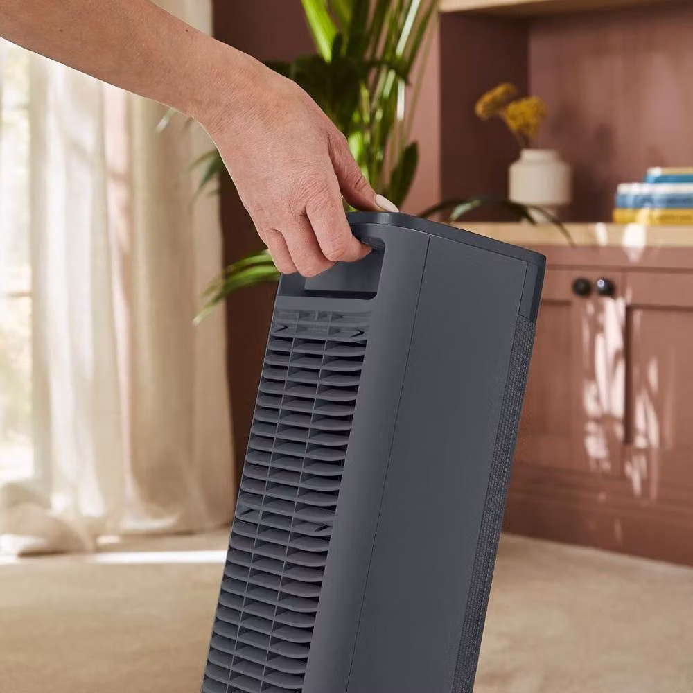 Morphy Richards HeatFlux 2kW Digital Ceramic Tower Fan Heater with Remote Control, Grey – 5