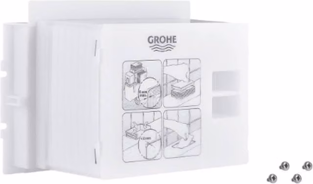 Grohe Rapid SL Inspection Chamber with 1m and 0.82m Frames in White