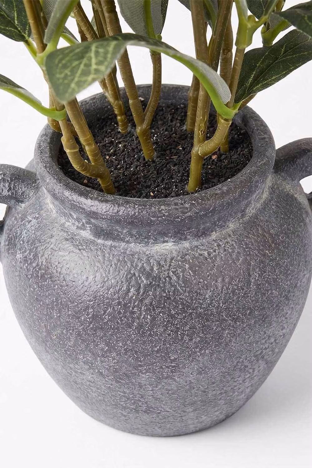 Homescapes Mediterranean Artificial Olive Tree in Pot, Green, Height: 38 cm – 4