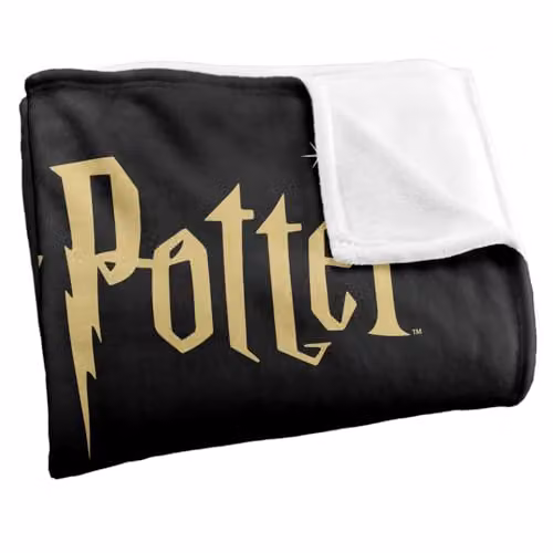 Warner Bros. Harry Potter Family Trip Wand Super Soft Fleece Throw Blanket, Multicolour, W: 91.44 cm x L: 147 cm – 2