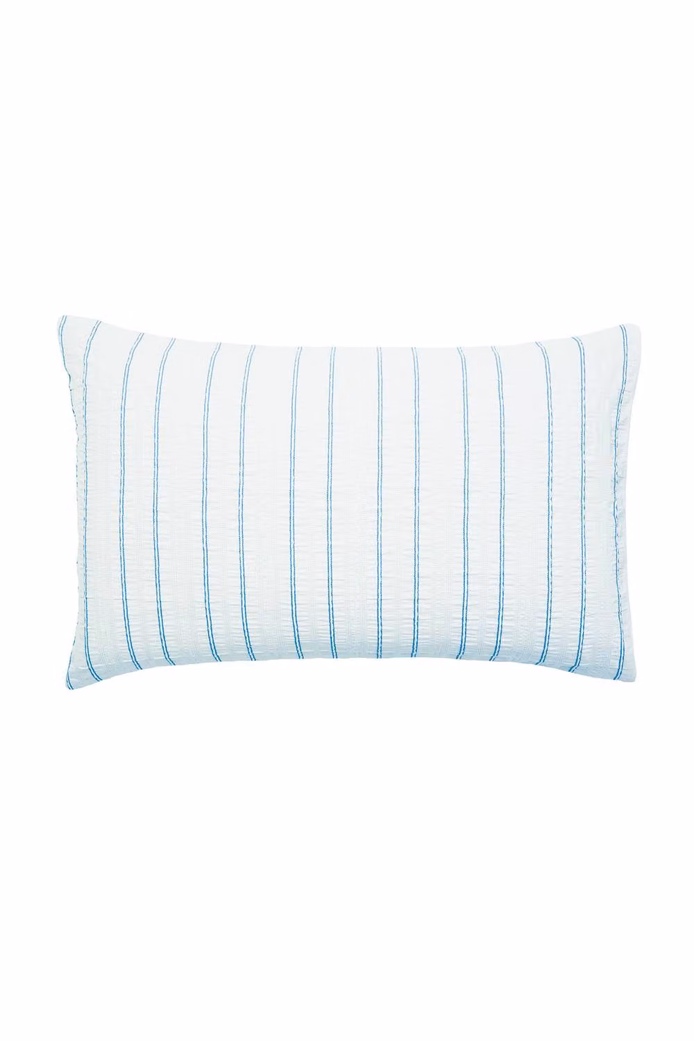 Helena Springfield Waffle Stripe Double Duvet Cover and Pillowcase Set in Blue, W/D/H: 140 x 200 cm – 3