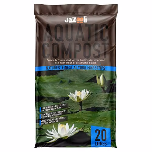 Jazooli Aquatic Compost for Outdoor Pond Plants, 20 l