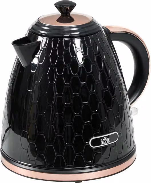 Rolipo Black 1.7 l 3kW Rapid Boil Honeycomb Kettle – 1