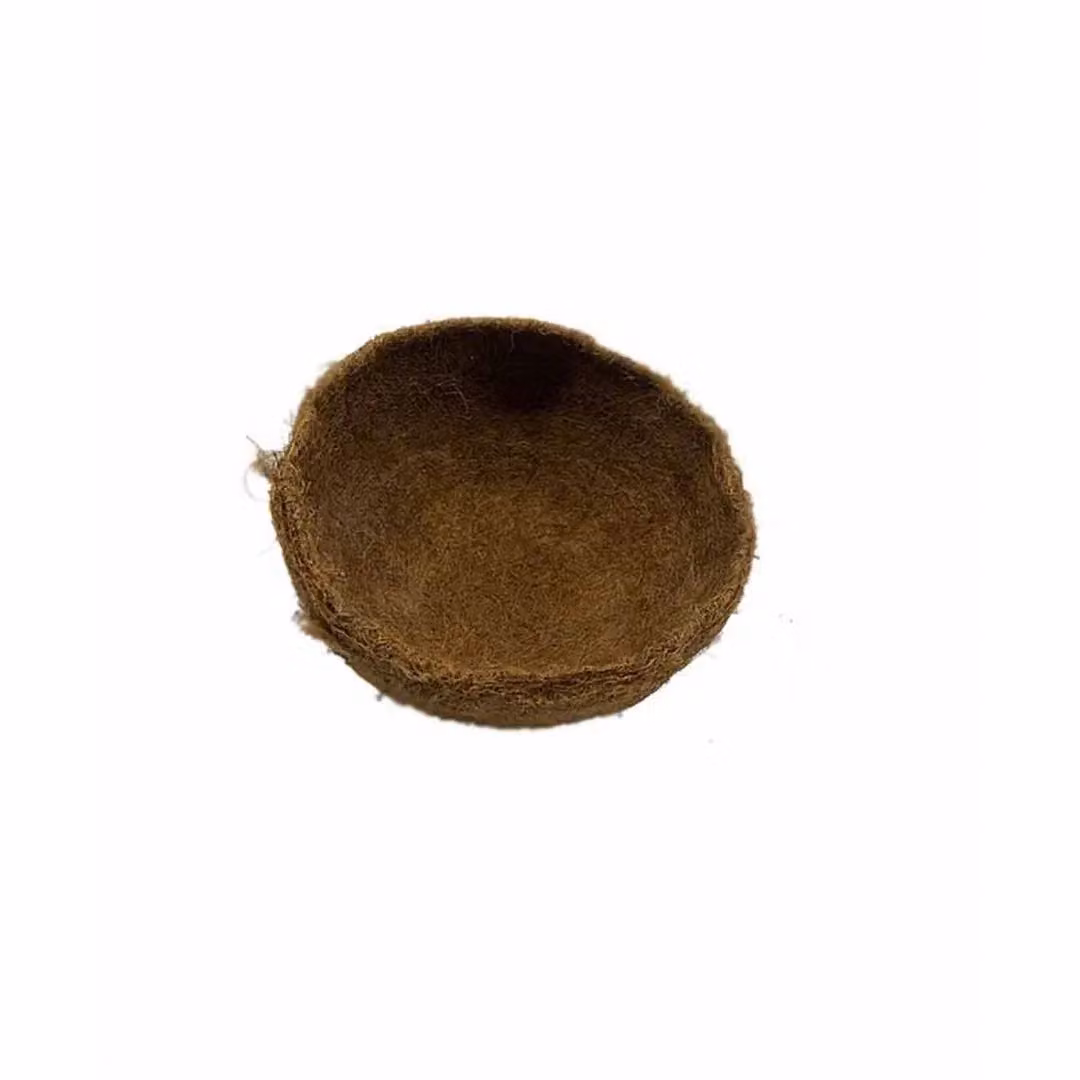 Coir Products Brown Coir and Rubber Hanging Basket Liners, W: 30 cm x L: 30 cm – 2