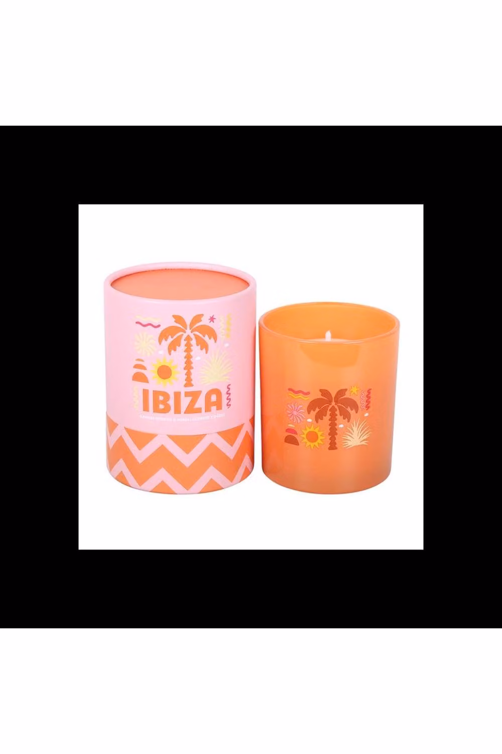 KDMD Ibiza Sunrise Apricot Neroli Scented Candle, Orange, 28 Hour Burn Time – 2