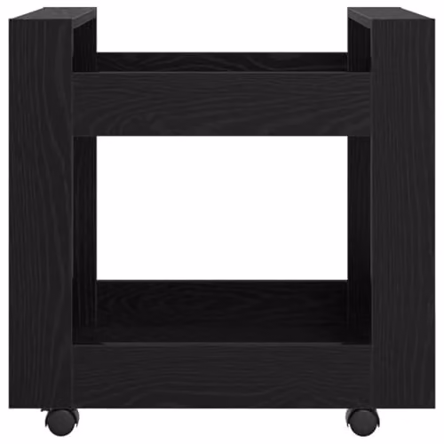 vidaXL Desk Trolley in Black Oak, W/D/H: 60 x 45 x 60 cm – 5