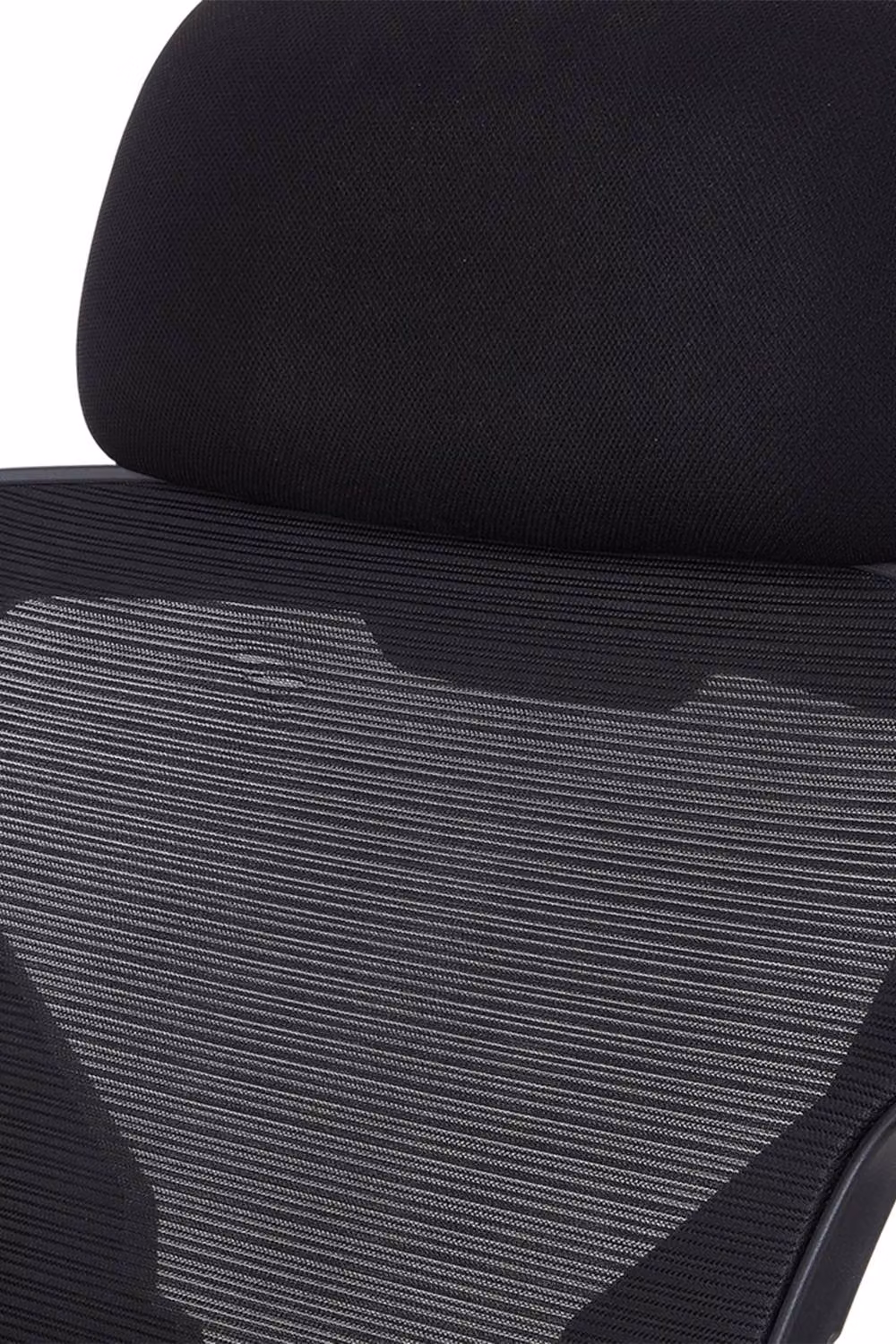 Living and Home Adjustable High Back Mesh Office Task Chair with Footrest, Headrest and Lumbar Support in Black – 8