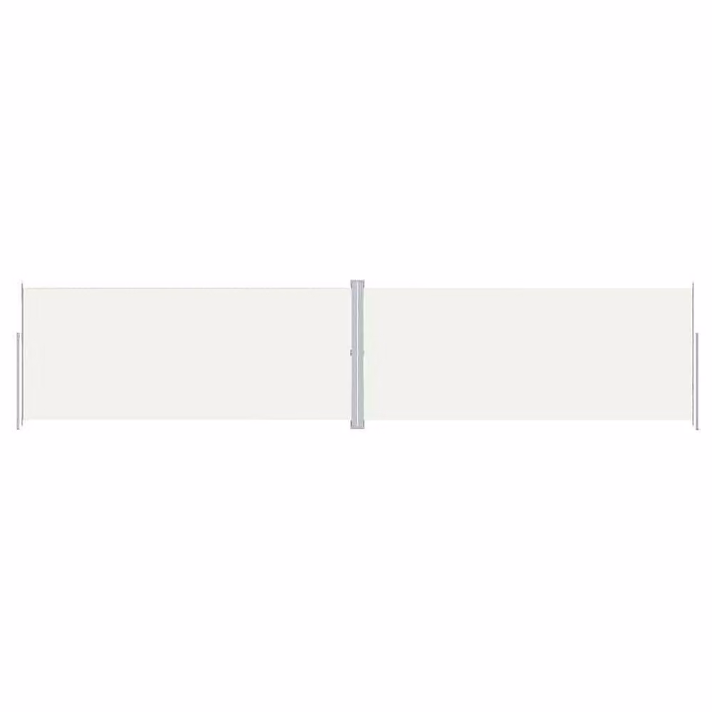 Berkfield Home Retractable Side Awning in Off-White, W/H: 1000 x 220 cm – 2