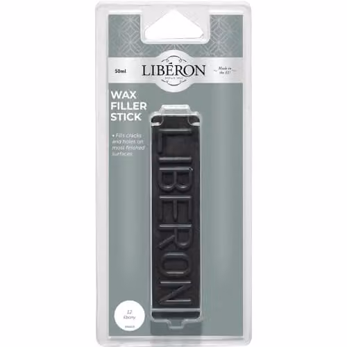 Liberon Wax Filler Stick Ebony Black 50g – 1