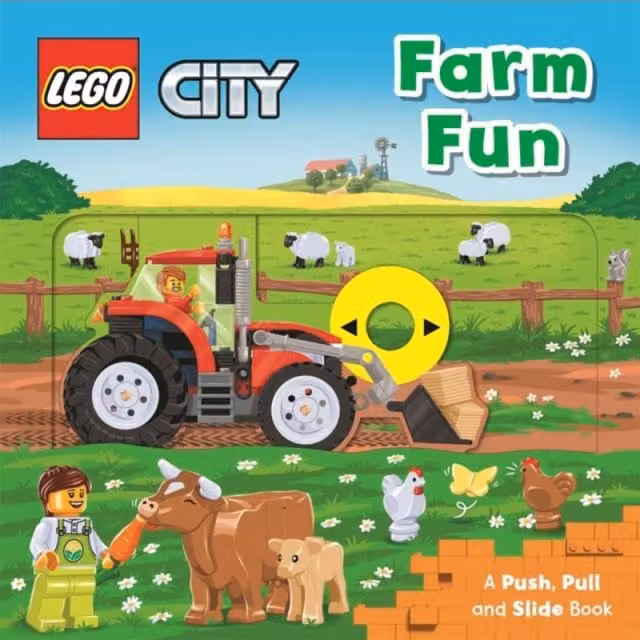 LEGO City Farm Fun Board Book by Macmillan Children's Books, Multicolour
