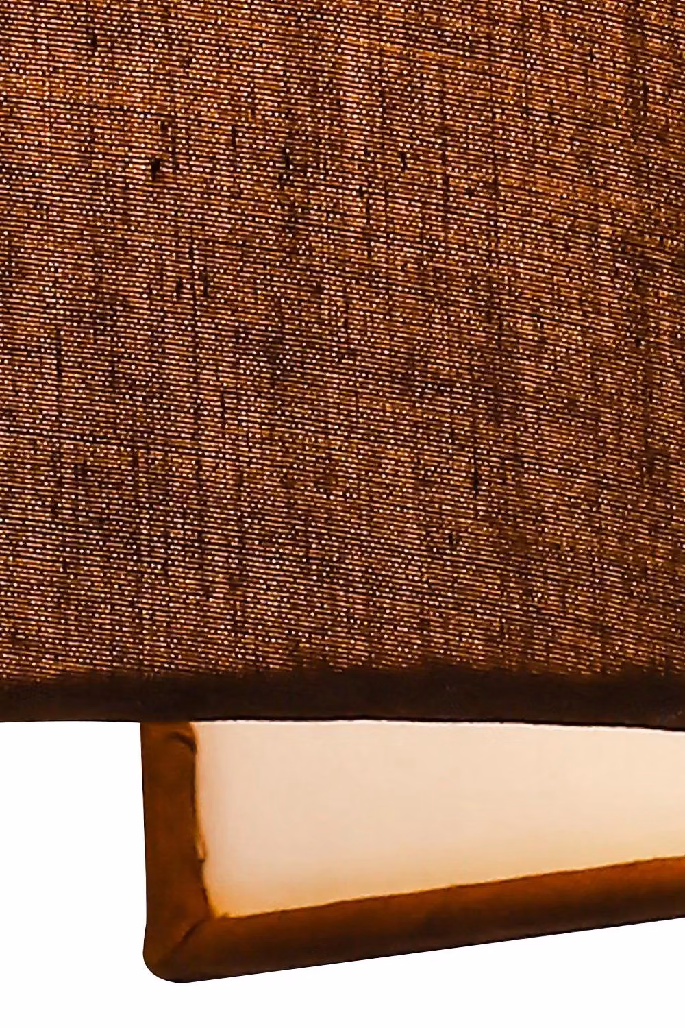 Harper Living Brown Fabric Cylinder Wall Wash Light with On/Off Switch – 4